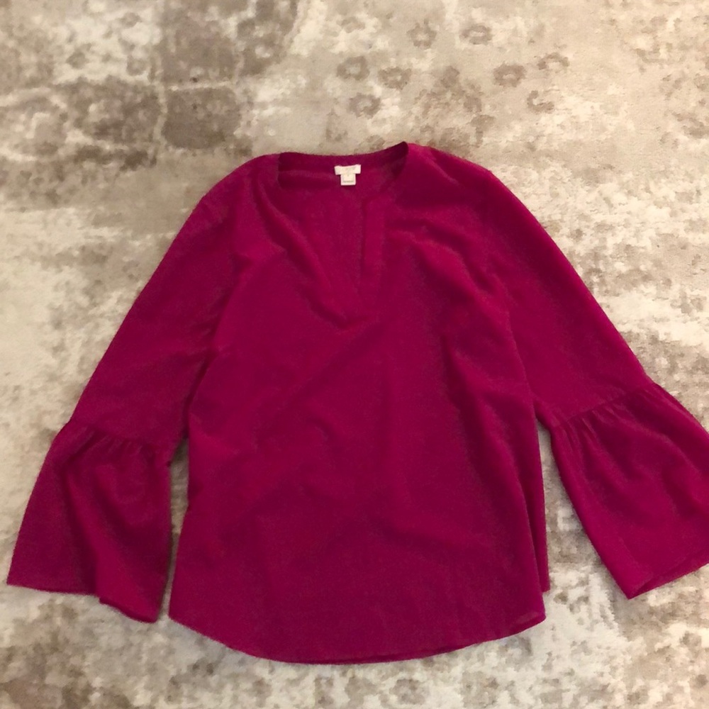 Dark purple blouse